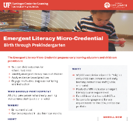 Micro-Credential Emergent Literacy Image